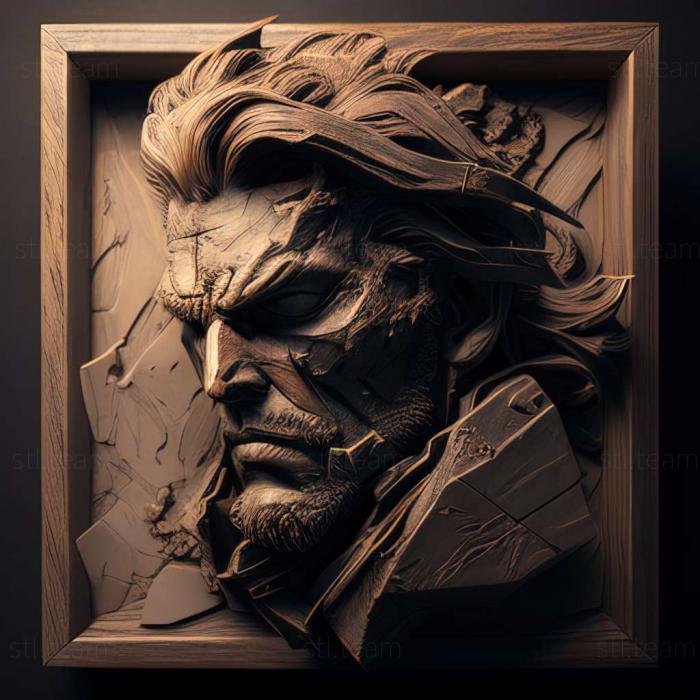 3D model Metal Gear game (STL)